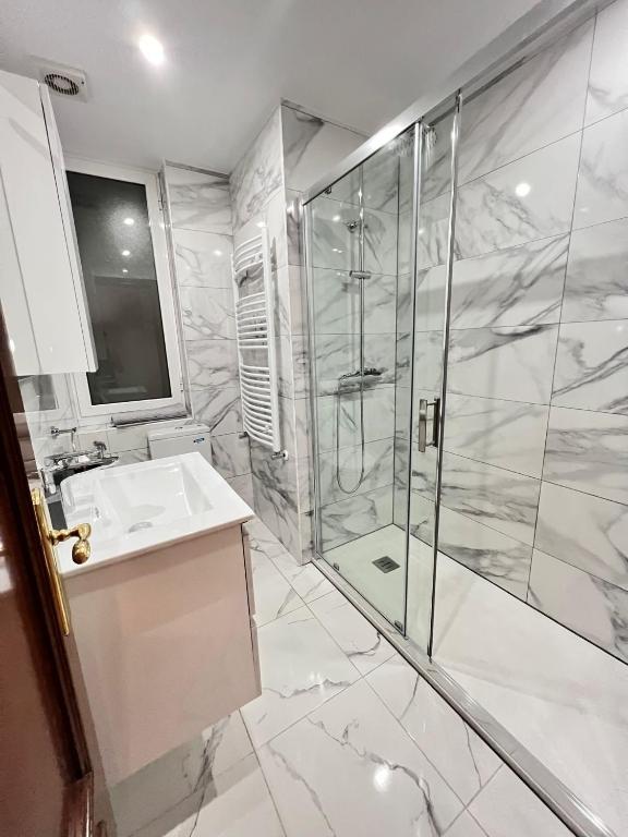 Koupelna v ubytování Apartamento Zaragoza Centro