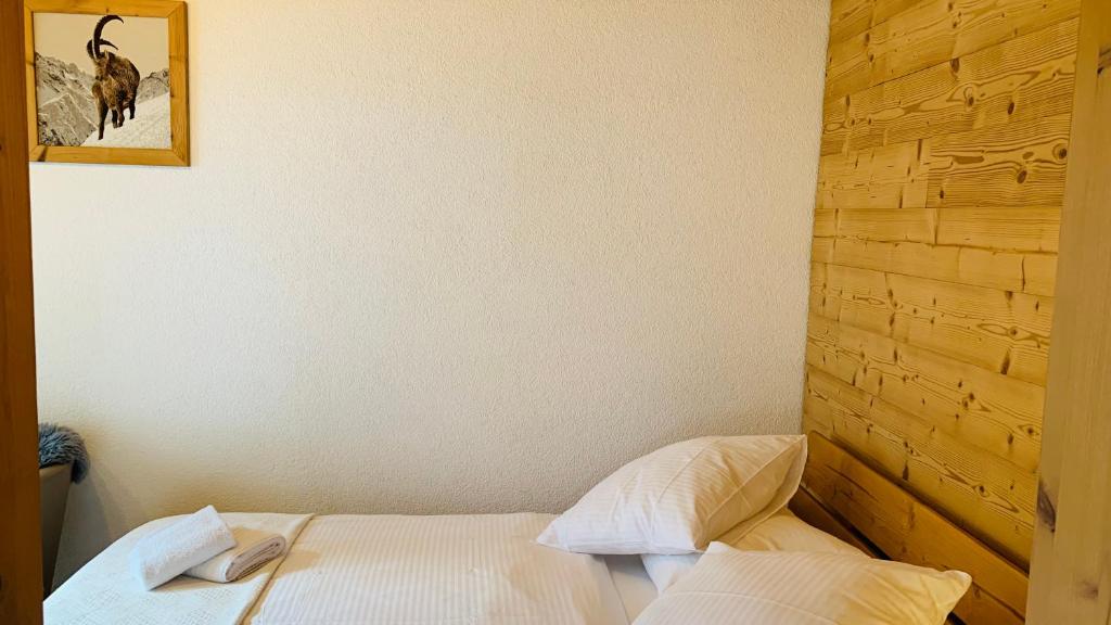Postel nebo postele na pokoji v ubytování Ferienwohnung Talhaus