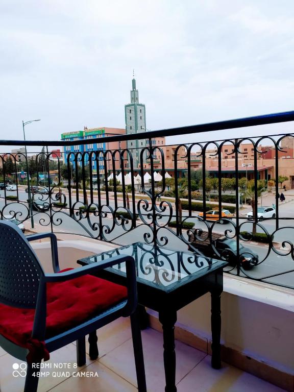 Balkón nebo terasa v ubytování Hotel La coline