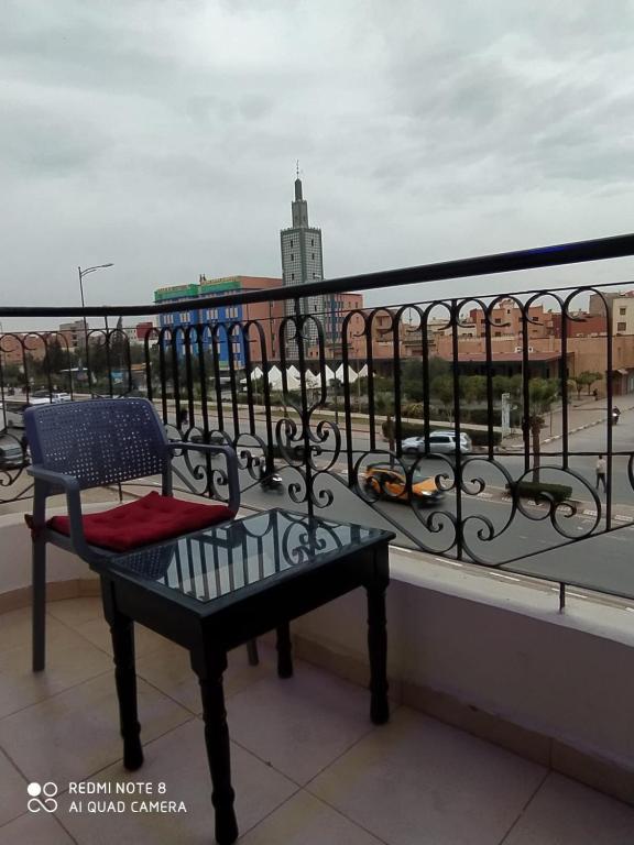 Balkón nebo terasa v ubytování Hotel La coline