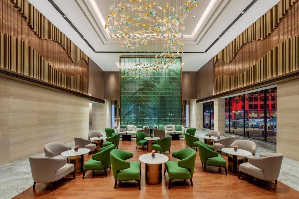Posezení v ubytování Guangzhou Hotel