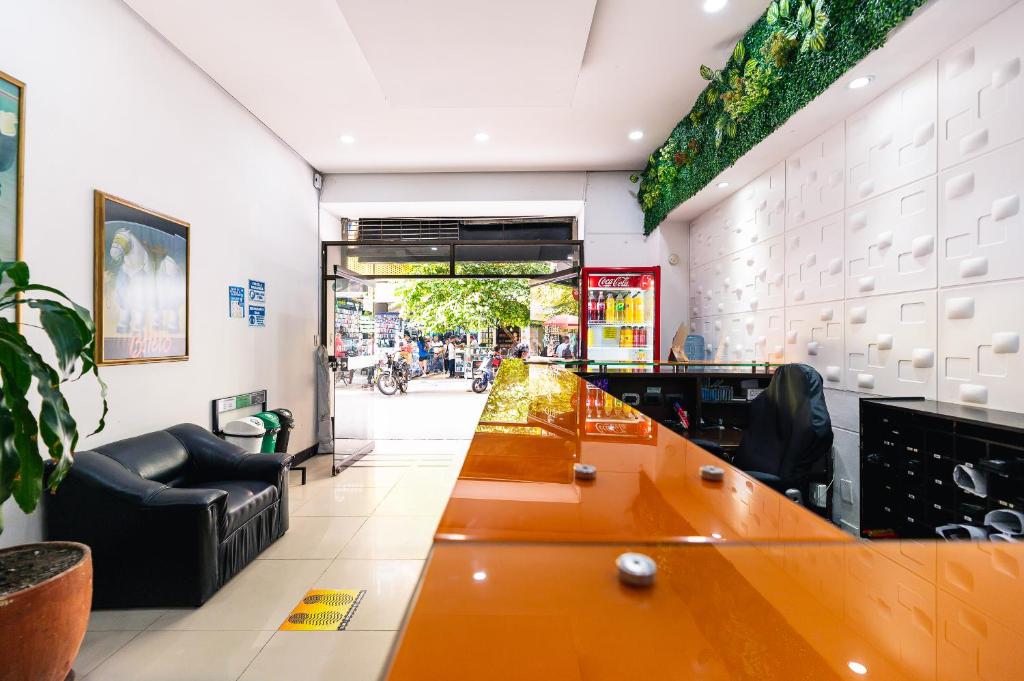 Posezení v ubytování HOTEL CALLE REAL SUITE