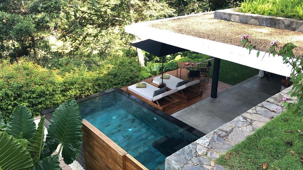 Zahrada ubytování Haritha Villas & Spa