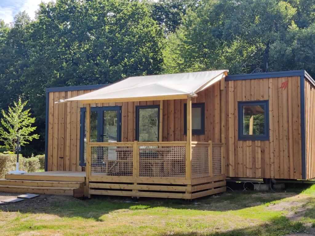 Zahrada ubytování Camping Les Vosges du Nord
