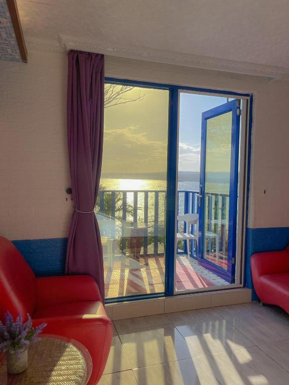 Balkón nebo terasa v ubytování Golden Coast 36 - Sea View B&B