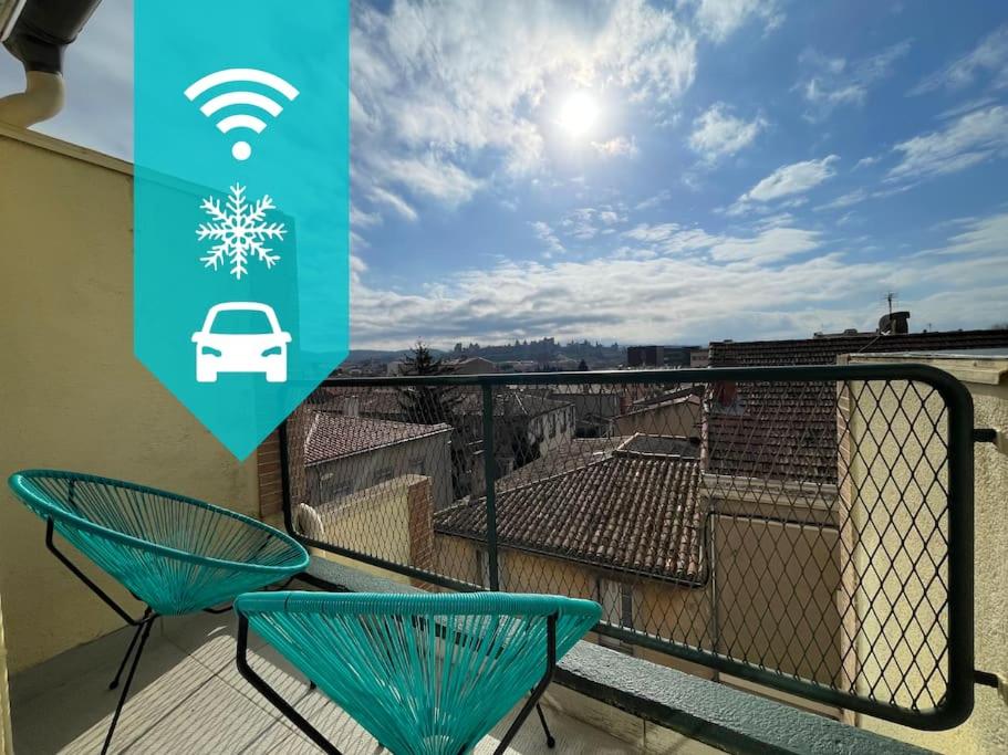 Výhľad na hory alebo výhľad na hory priamo z apartmánu
