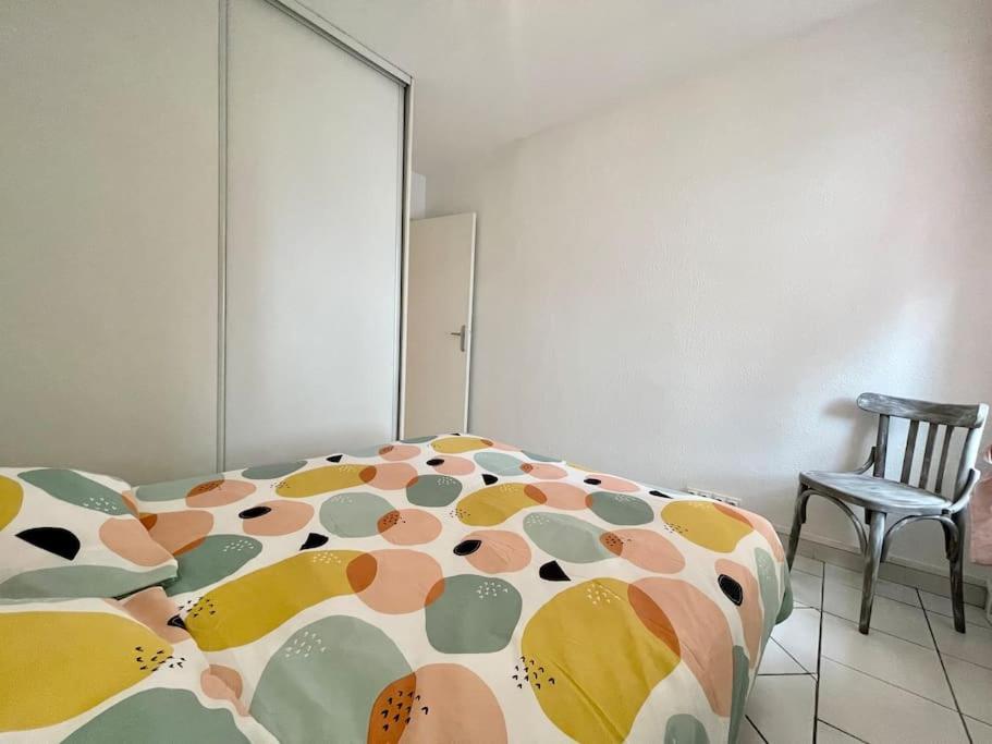 Posteľ alebo postele v izbe v ubytovaní Duplex 70m2 - Vue Cité Mediévale - Parking gratuit