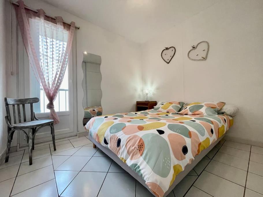 Posteľ alebo postele v izbe v ubytovaní Duplex 70m2 - Vue Cité Mediévale - Parking gratuit