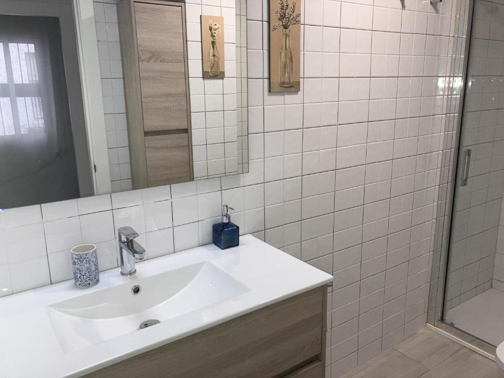 Kúpeľňa v ubytovaní Moderno Apartamento en Casco Histórico