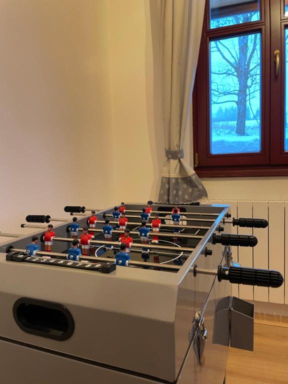 Herní místnost v ubytování Chata GOLDENBACH