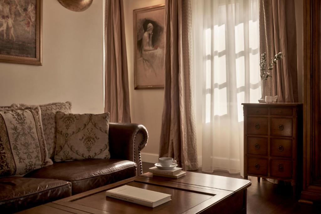 Posezení v ubytování Hotel Ippoliti