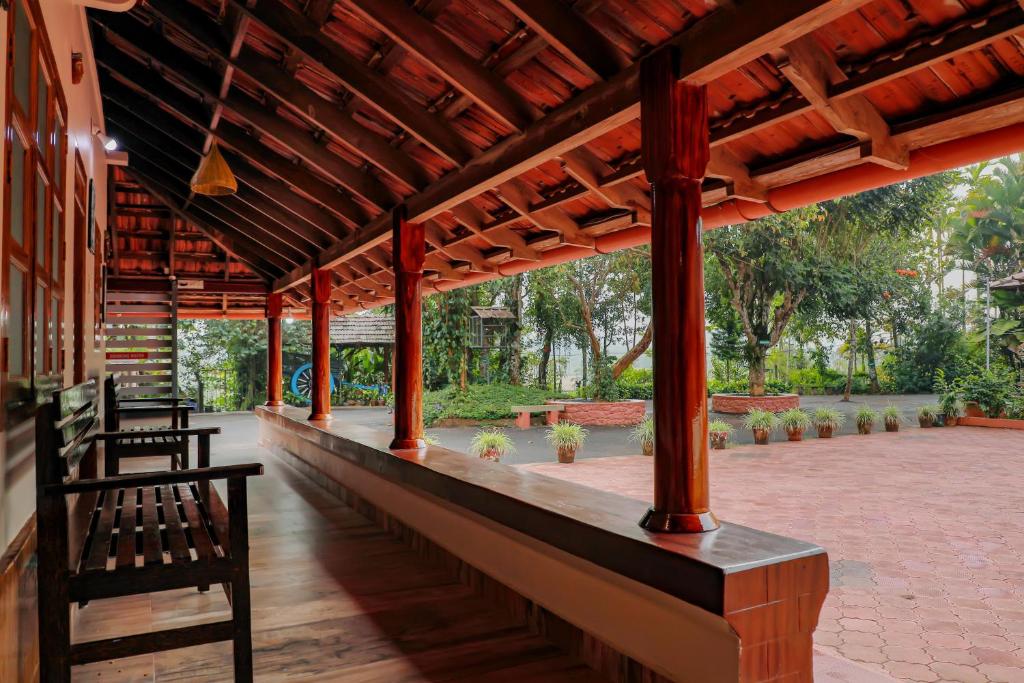 Zahrada ubytování Kudajadri Drizzle Homestay