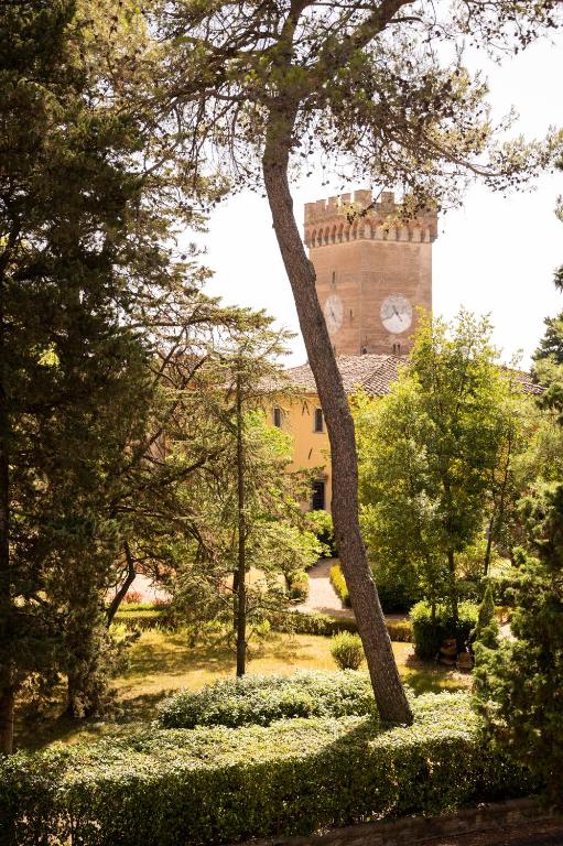 Zahrada ubytování Villa La Cappella