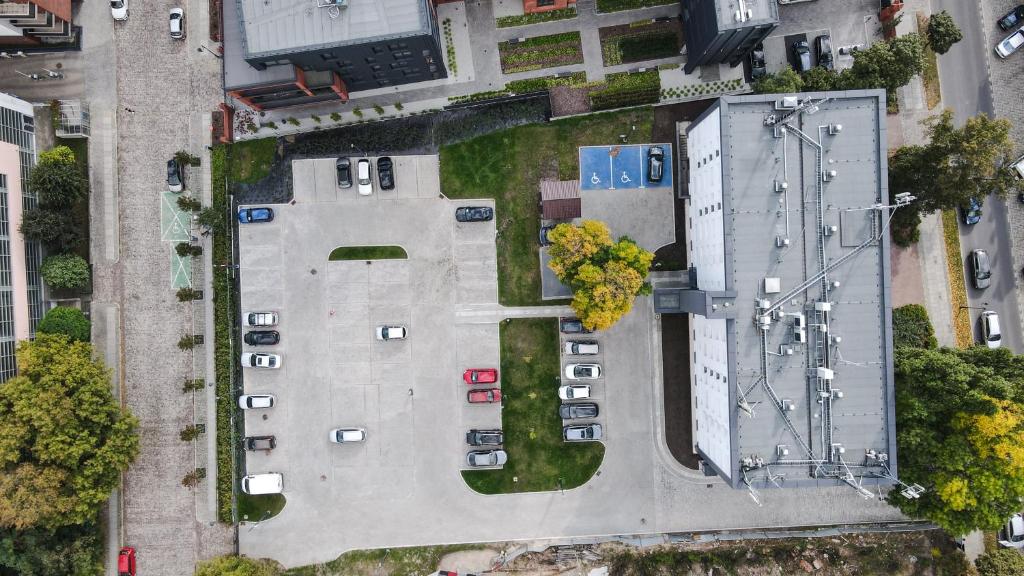 Letecký snímek ubytování Hotel Halo Toruń