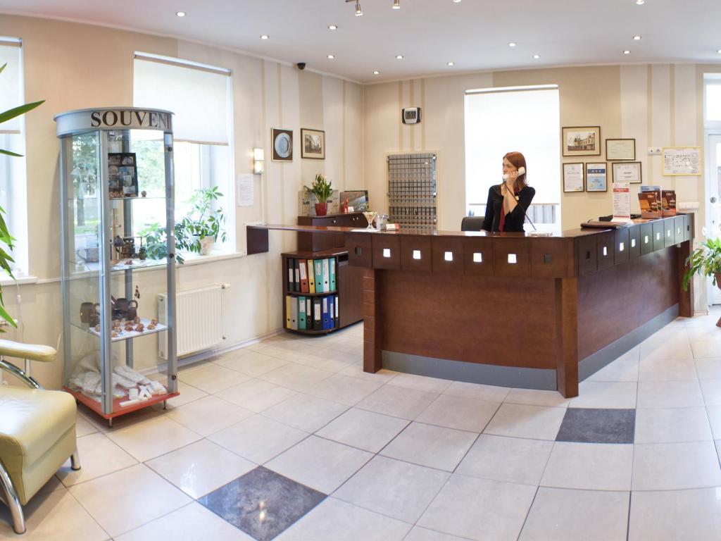 Vstupní hala nebo recepce v ubytování Dinaburg SPA Hotel