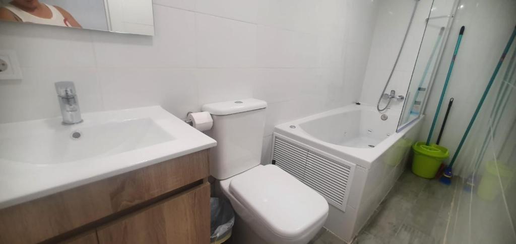 Koupelna v ubytování #3# Apartamento BAÑERA HIDROMASAJE Sevilla Centro