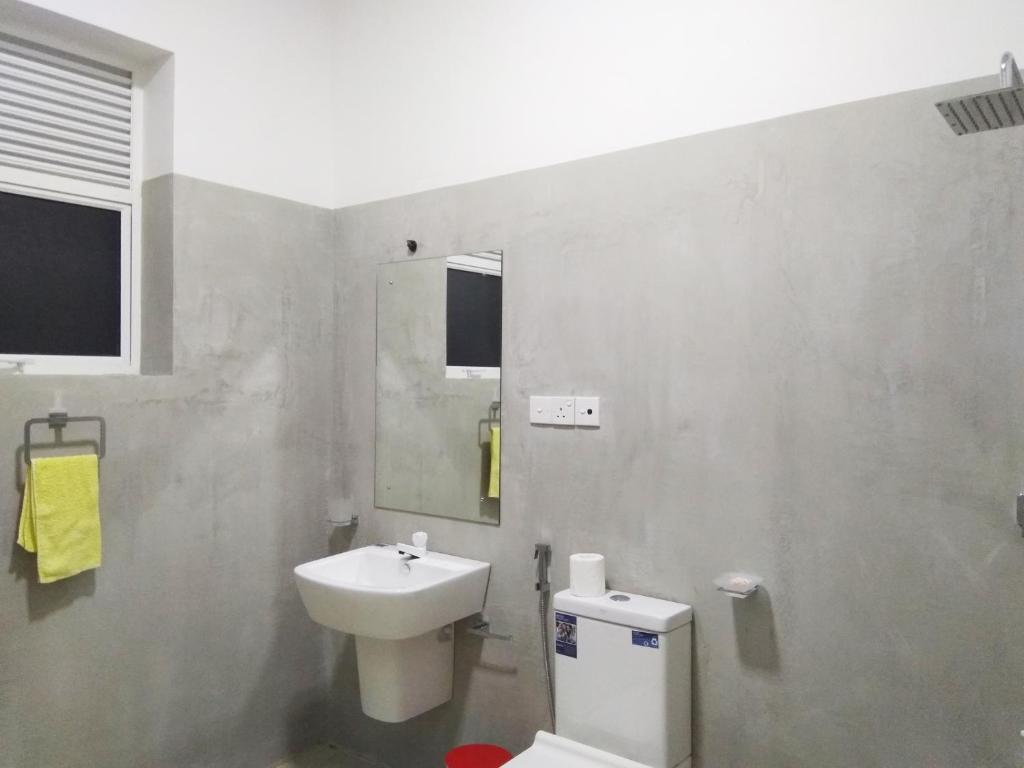 Koupelna v ubytování Savendro Villa Hikkaduwa