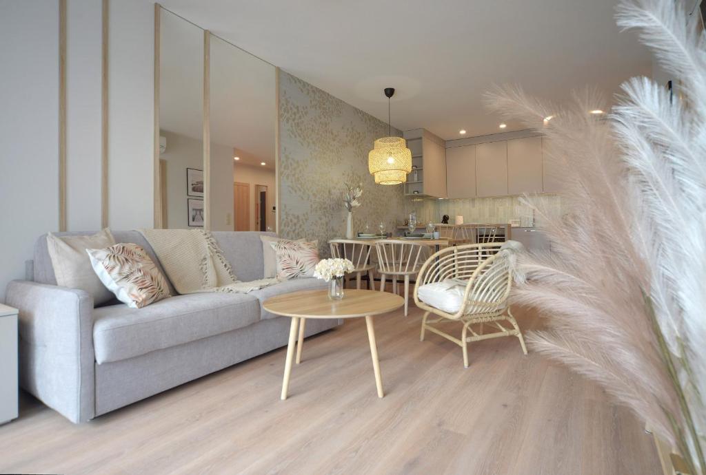 Posedenie v ubytovaní Apartament Dziwnów Sagaris Spa