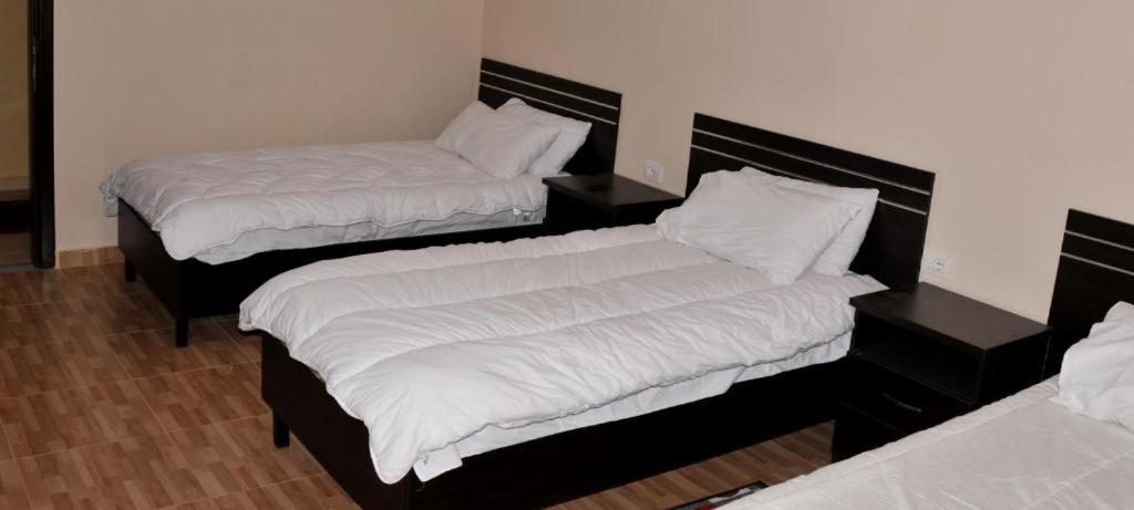 Postel nebo postele na pokoji v ubytování Garden Hotel