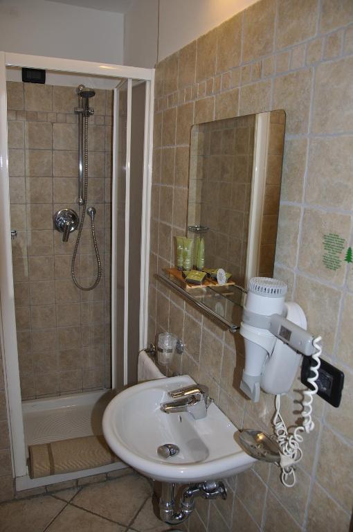 Koupelna v ubytování Hotel Sud Ovest