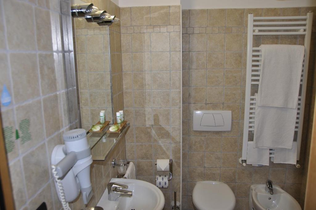 Koupelna v ubytování Hotel Sud Ovest