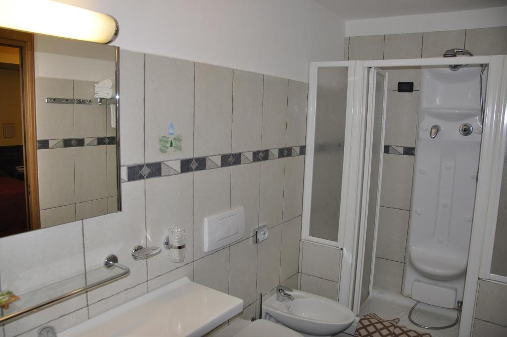 Koupelna v ubytování Hotel Sud Ovest