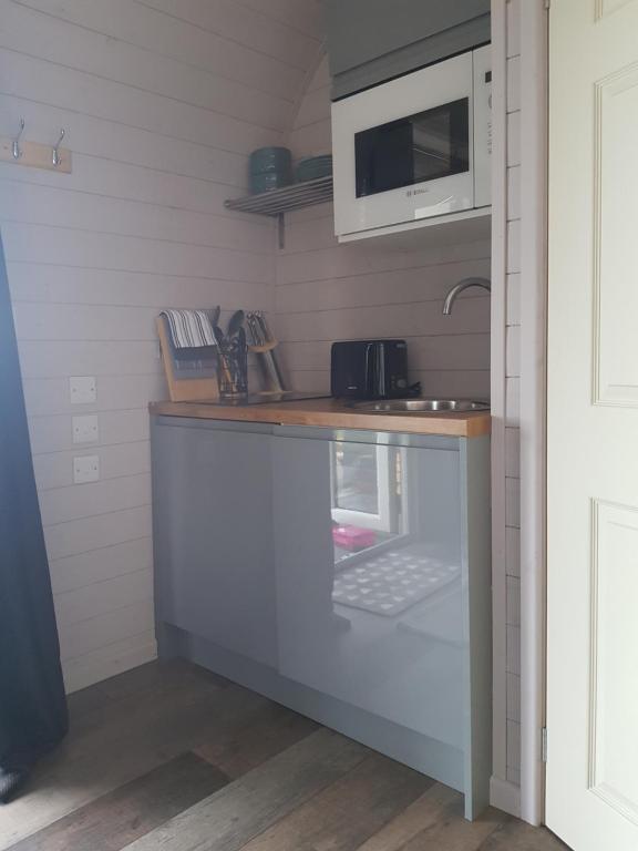 Kuchyň nebo kuchyňský kout v ubytování Dunbeath Coastal Retreat