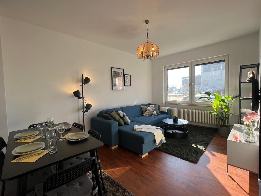 Posezení v ubytování Zentrale Apartments im Herzen vom Bremerhaven