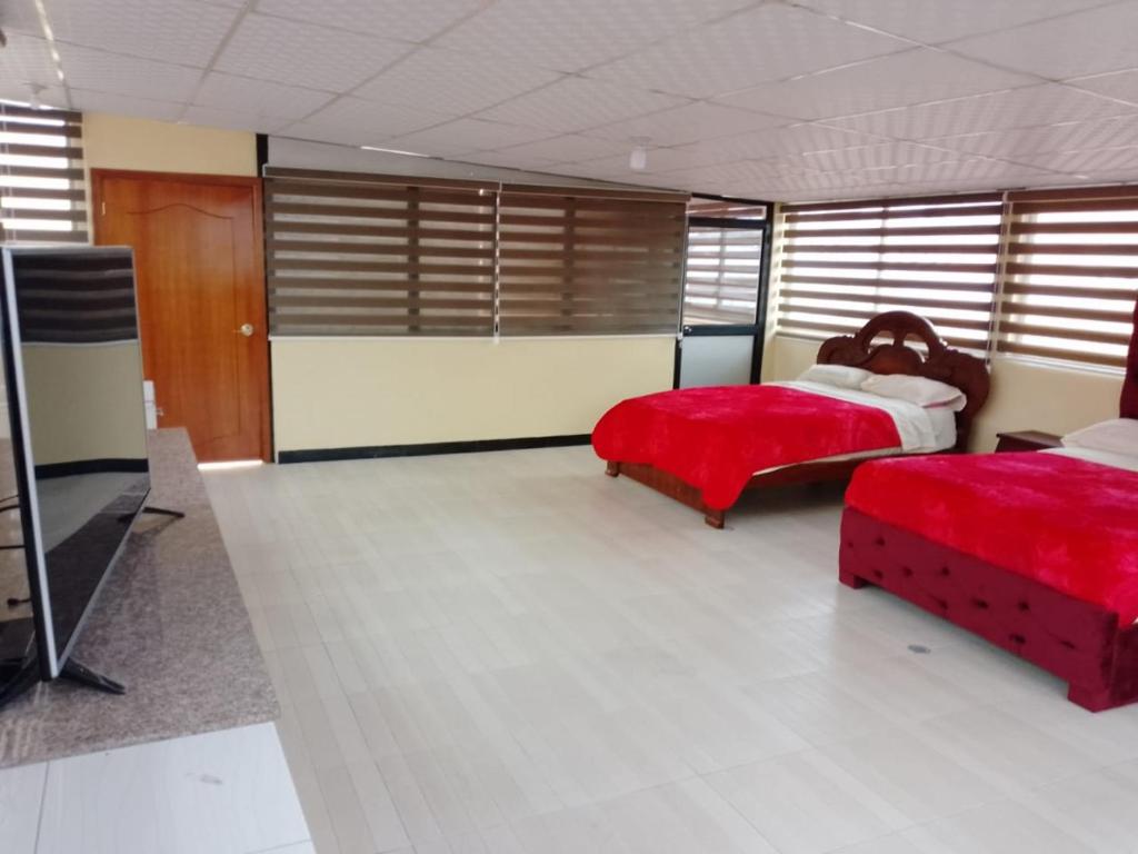 Postel nebo postele na pokoji v ubytování Hostal Mediodía MATRIZ