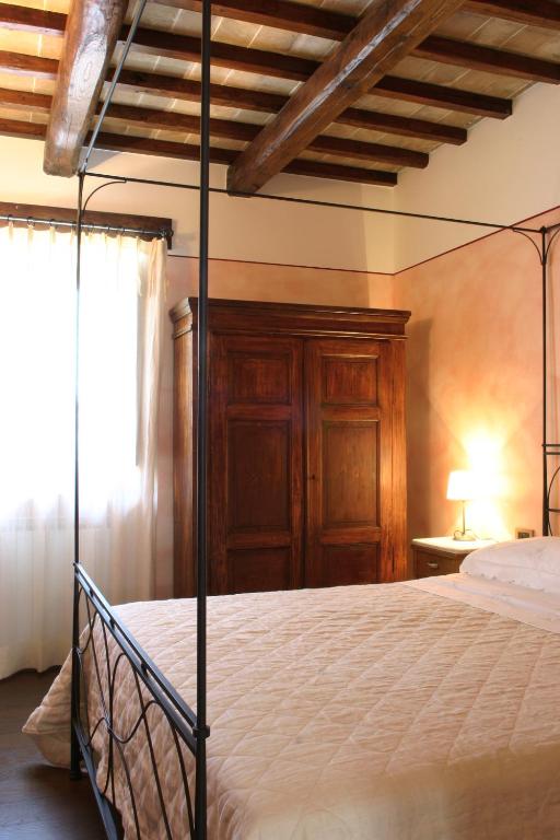 Posteľ alebo postele v izbe v ubytovaní Agriturismo Casale nel Parco dei Monti Sibillini