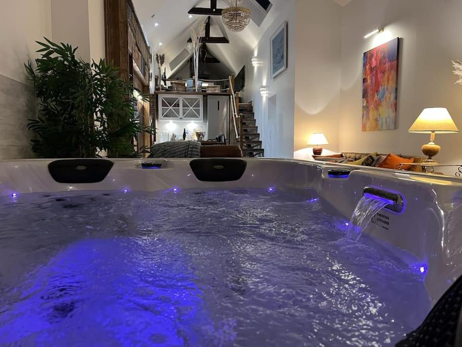 Holiday home Liberty Suites / Loft 100m2 avec Jacuzzi privatif,  Saint-Jean-sur-Mayenne, France - Booking.com