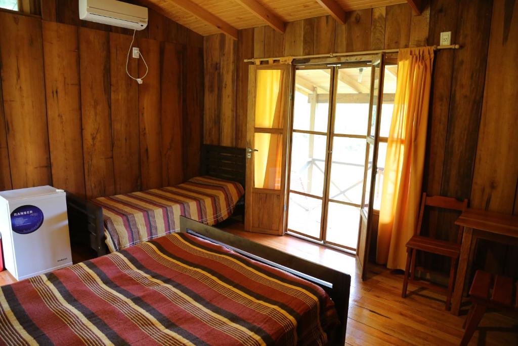 Postel nebo postele na pokoji v ubytování Posada Camboatá