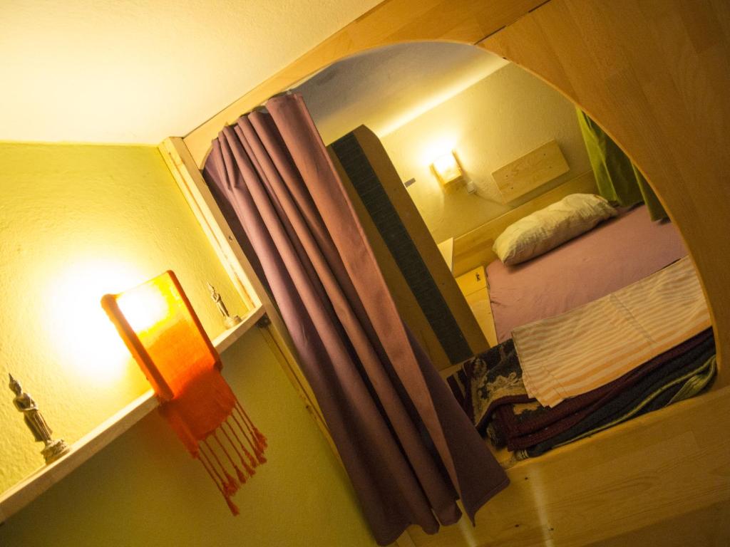Postel nebo postele na pokoji v ubytování Shantihome
