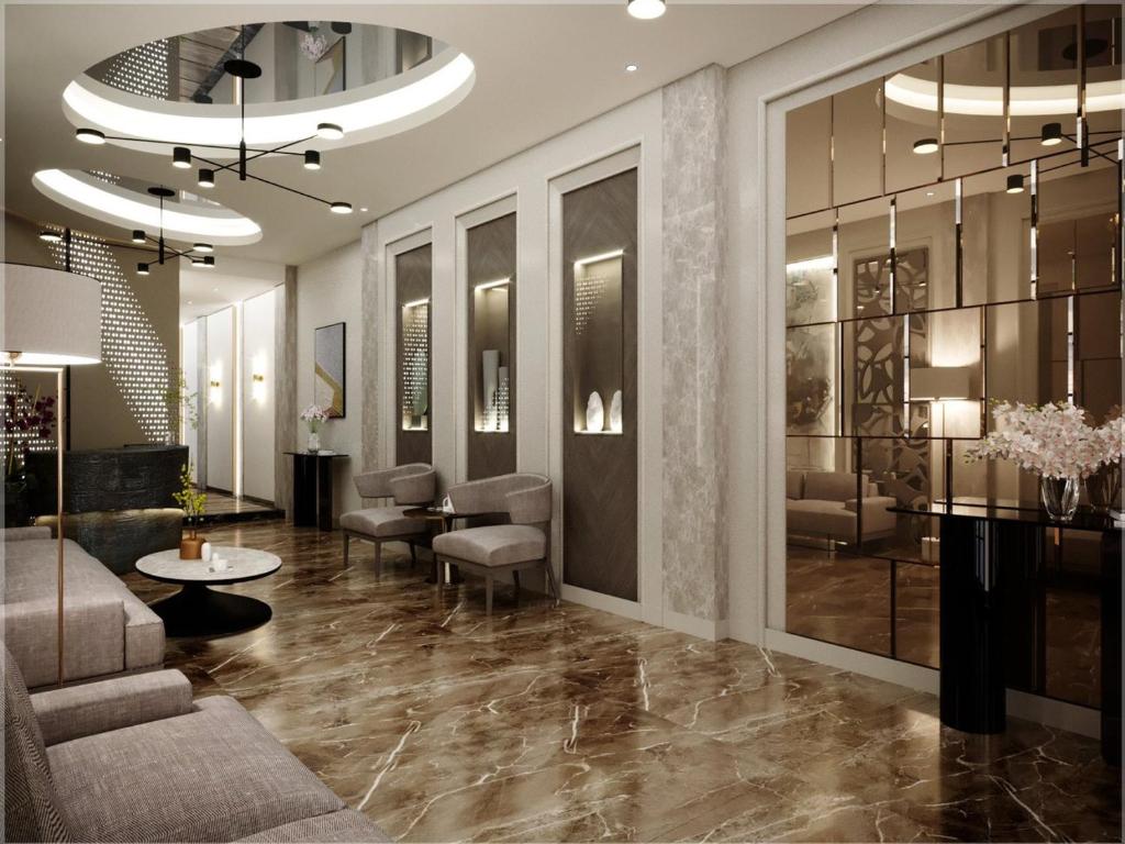 Posezení v ubytování L'amant de Hanoi Hotel - khách sạn Lamant de Hà Nội