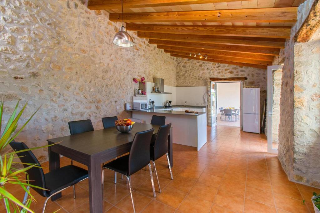 A kitchen or kitchenette at Finca SERA Caimari by Mallorca Villa Selection