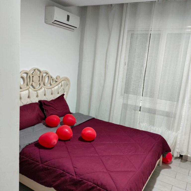Postel nebo postele na pokoji v ubytování Super loft B51