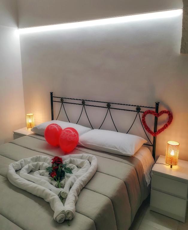 Łóżko lub łóżka w pokoju w obiekcie Home Pedra