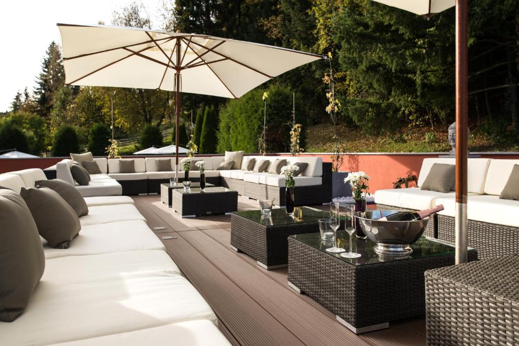 Posezení v ubytování Hotel Bavaria