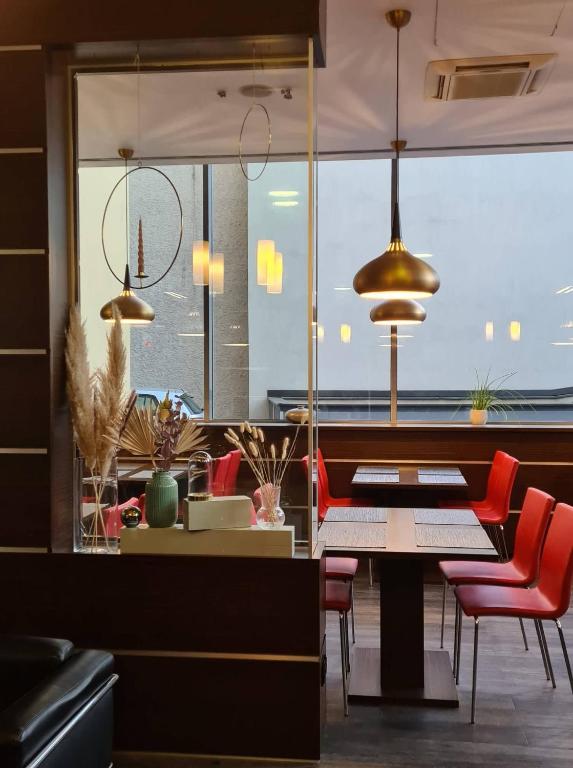 Een zitgedeelte bij Best Western Plus Plaza Hotel Graz