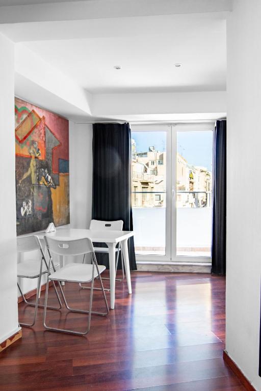 Posedenie v ubytovaní Loft