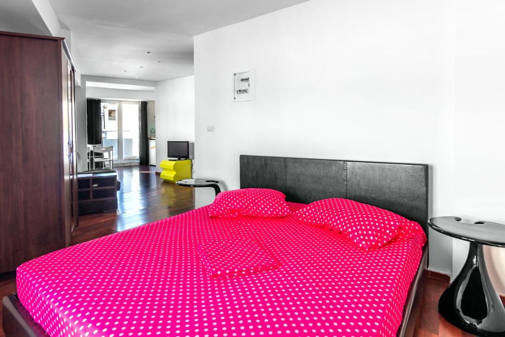 Posteľ alebo postele v izbe v ubytovaní Loft
