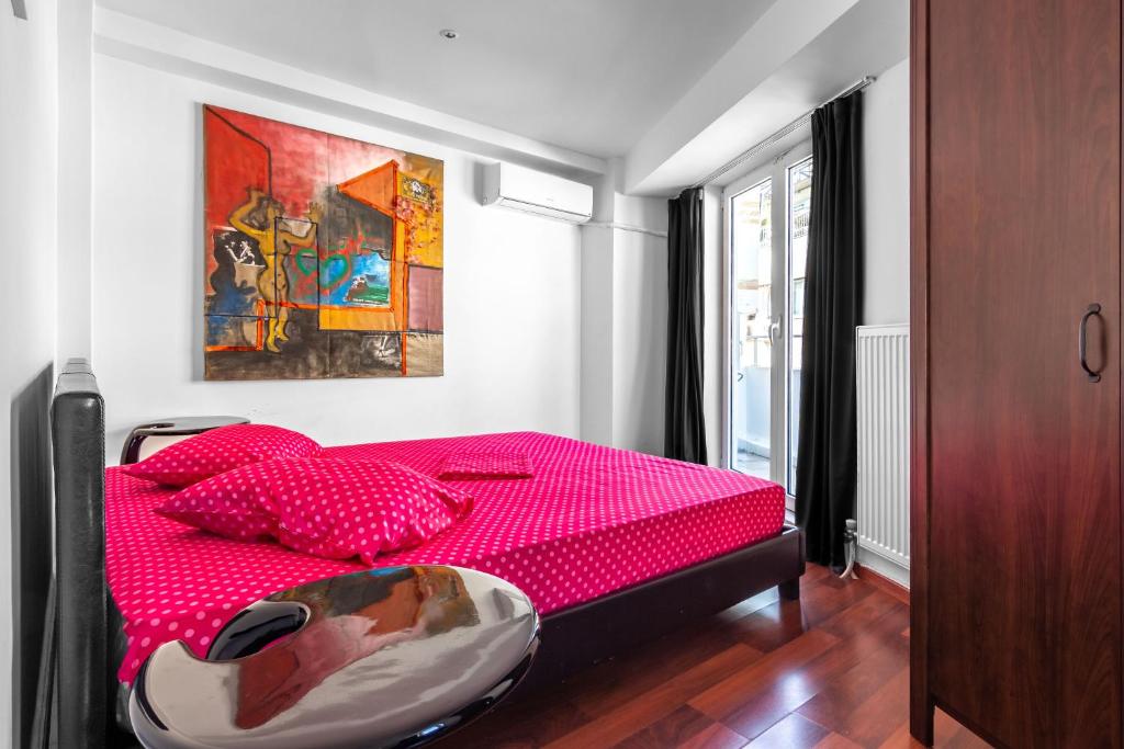 Posteľ alebo postele v izbe v ubytovaní Loft