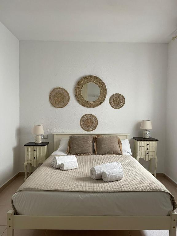 A bed or beds in a room at VTZ El Balcón de Rey Alfonso V