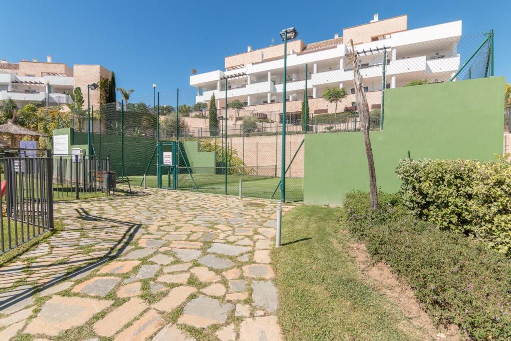 Budynek, w którym mieści się apartament
