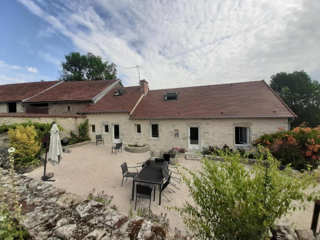 Zahrada ubytování Le Val Sambon