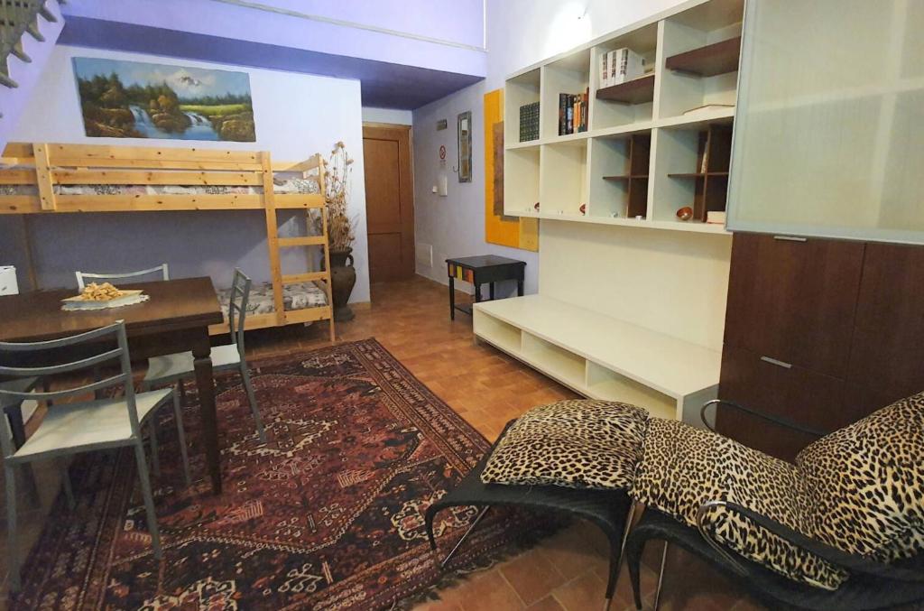 Część wypoczynkowa w obiekcie Bio Agriturismo Valle dei Calanchi