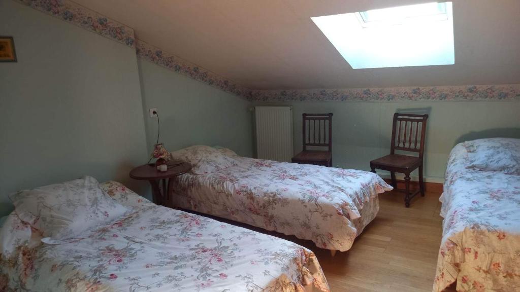 Le Clos du Merry - Habitación Familiar Con Baño Privado
