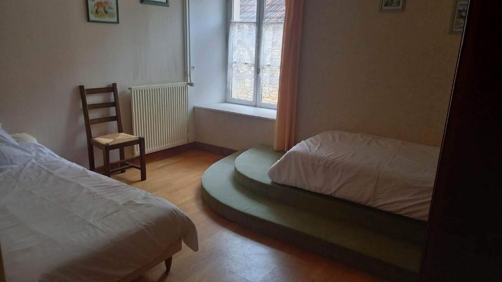 Le Clos du Merry - Habitación Familiar Con Ducha