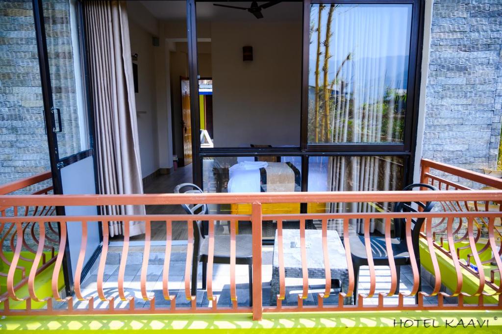 Balcó o terrassa a Hotel Kaavi