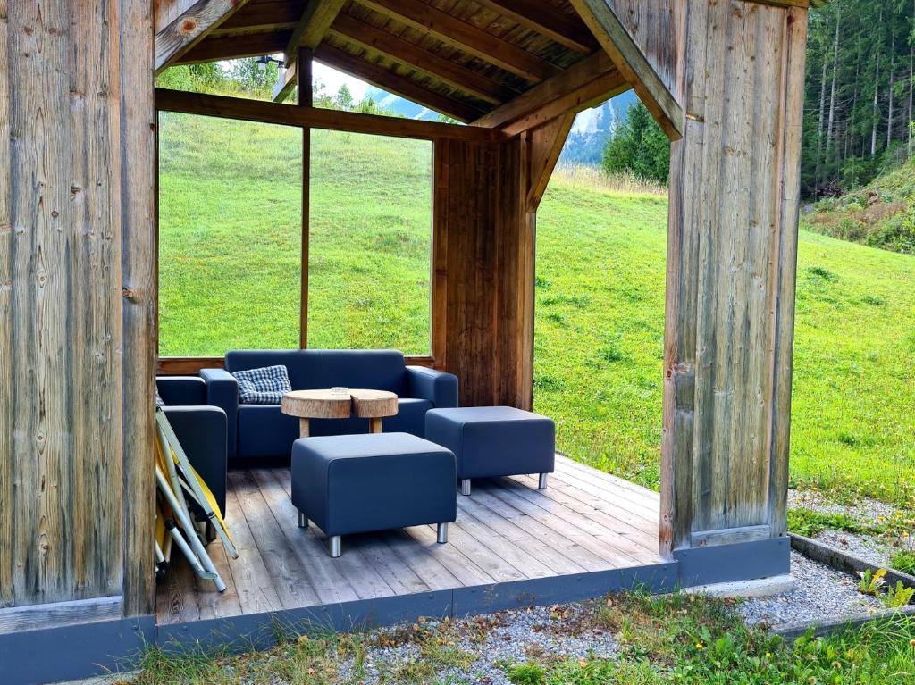 Posezení v ubytování Appartements Luttinger